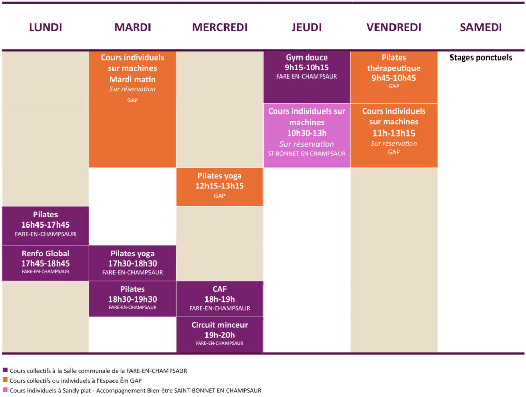 pilifit-planning-cours-2025-2026
